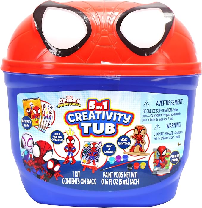Tara Toys Spidey 5 in 1 Creativity Tub