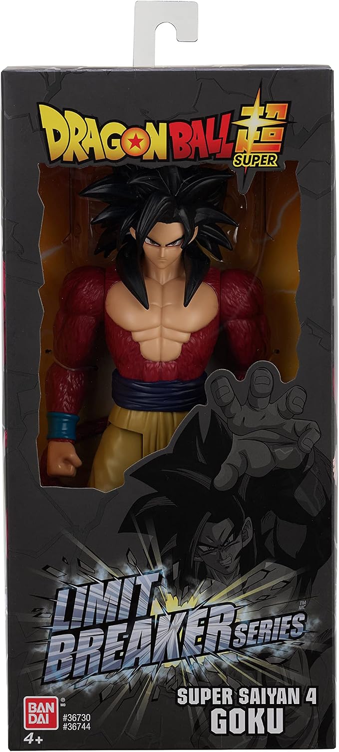 Bandai Namco - Dragon Ball Super - Super Saiyan 4 Goku, Limit Breaker 12" Action Figure