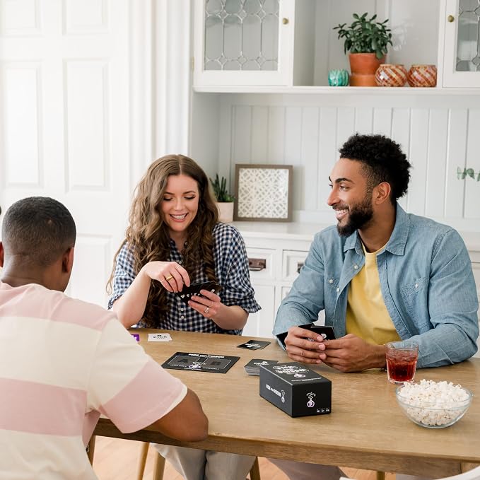 Pick Your Poison Party Game + Family Expansion Set - The “What Would You Rather Do?” Card Game for White Elephant Parties, Stocking Stuffers + Board Games Night with Friends