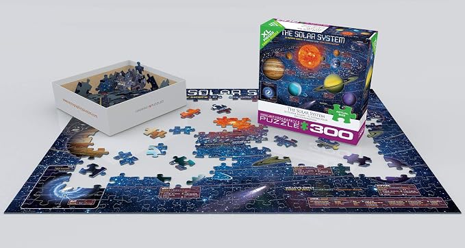 EuroGraphics (EURHR) The Solar System Illustrated 300Piece Puzzle 300Piece Jigsaw Puzzle