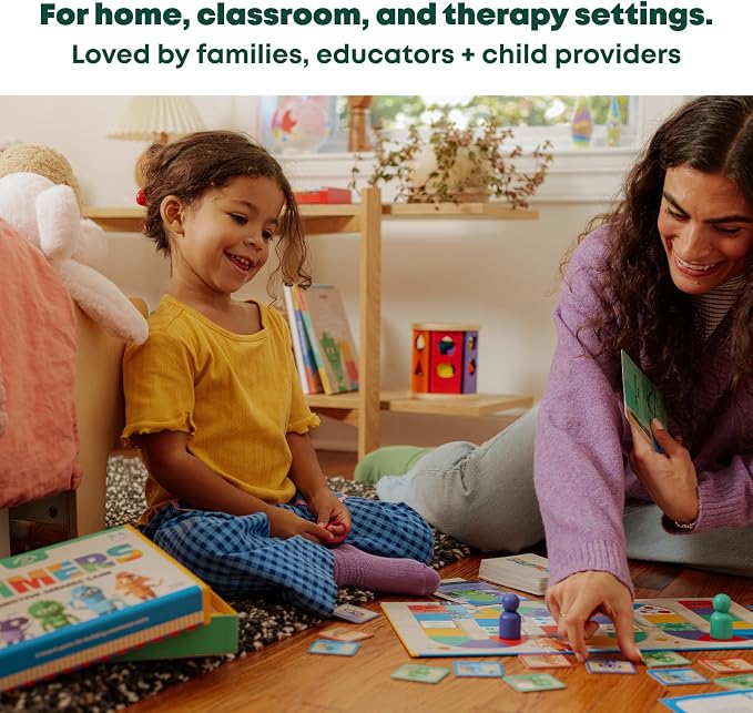 Emotional Learning Game & Books Bundle – Emotion Seekers Board Game + 3 Hardcover Children Books to Teach Social Skills, Emotion Regulation & Empathy – Educational Gift – Ages 4+
