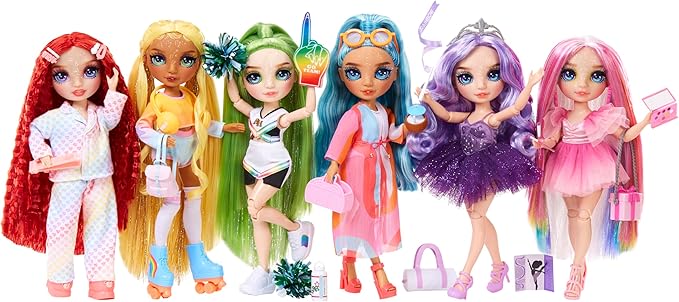 Rainbow High Fashion Pack, Dance Party Includes 1 Full Party Outfit, Heels, Jewelry and Play Accessories. Mix & Match to Create Tons of Fun Kids Toy Gift Ages 4+