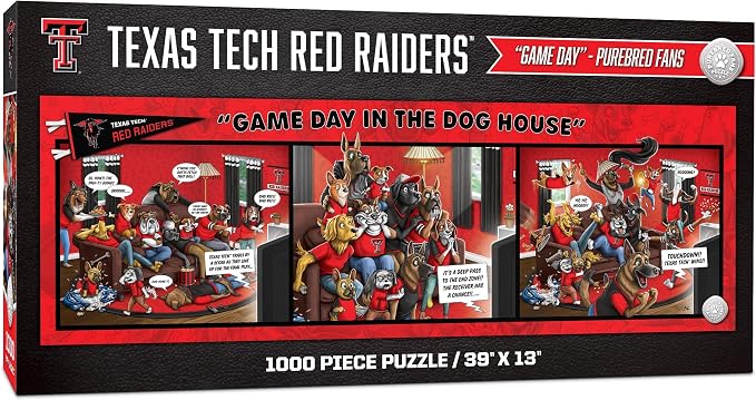 YouTheFan NCAA Game Day in The Dog House - 1000pc Puzzle