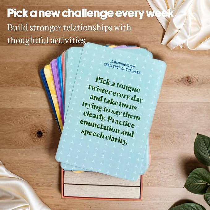 Building Resilience 52 Challenge Conversation Cards for Kids & Parents | SEL Emotional Intelligence | Social Emotional Learning Activities | Life Skills Classroom Must Haves | Teachers & Counselors