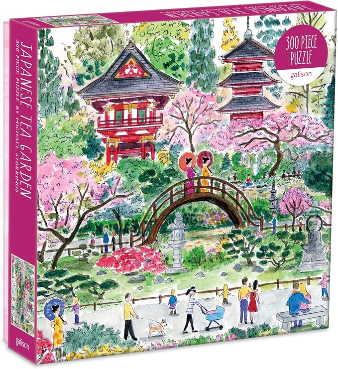 Galison, Puzzle Michael South Japanese Tea Garden 300 Piece