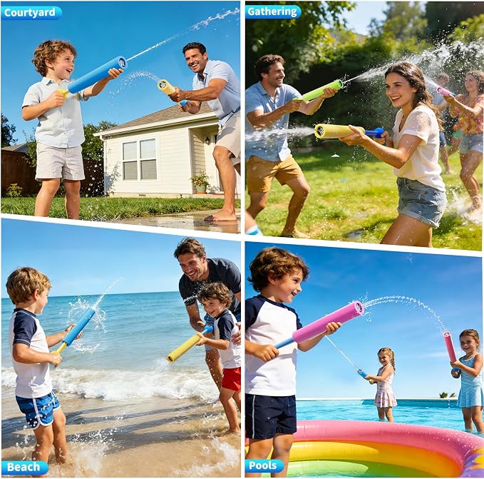 12 Pack Water Squirt Toys for Kids Age 1-3 4-8-12, Toddlers Squirter Toy, Swimming Pool Games Playset, Sensory Beach Outdoor Activity, Water Spraying for Boys Girls Birthday Gifts 3 4 5 6 7 8