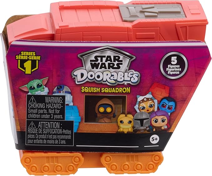Just Play Star Wars™ Doorables Squish Squadron, Colletible Figures and Vehicle, Kids Toys for Ages 5 Up