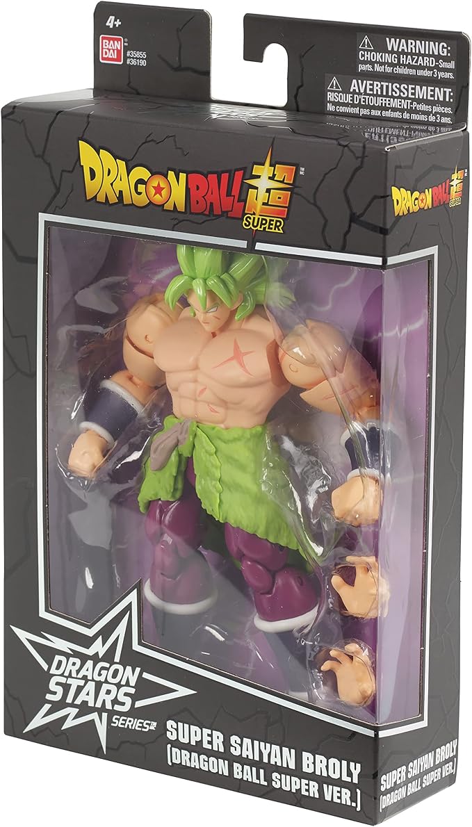 Dragon Stars Series - Dragon Ball Super - Broly Figure (Series 12), 6.5" Action Figure