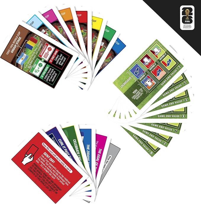 Monopoly Panini Prizm: FIFA World Cup Game I Soccer Board Game with Monopoly Panini Prizm FIFA World Cup 2026 Trading Cards I Ages 8+