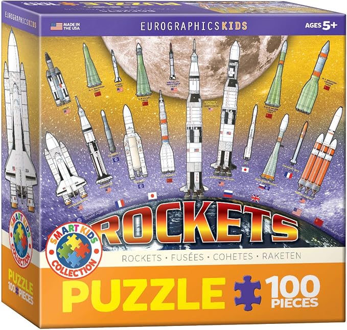 Rockets 100 Piece Jigsaw Puzzle