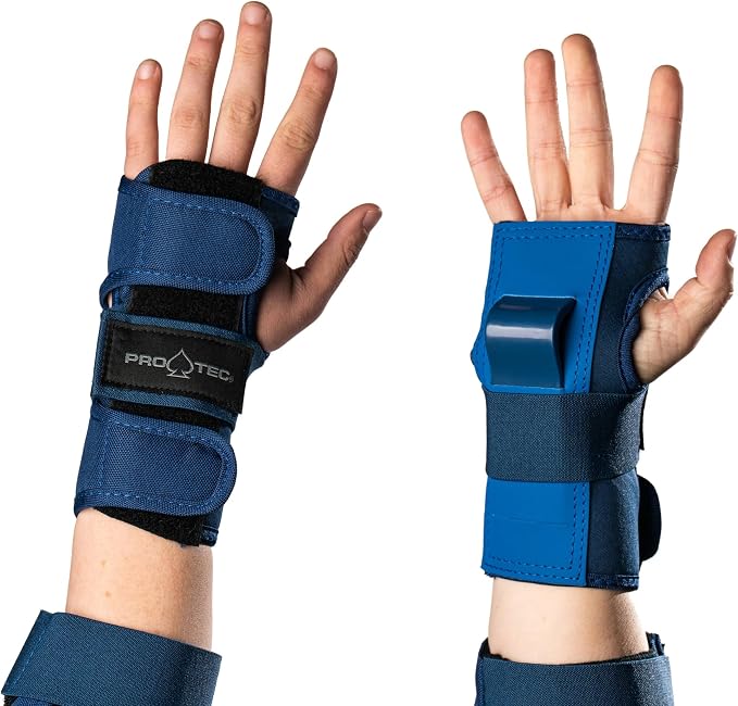 Pro-Tec Street 3-Pack Pad Set - Protective Gear for Skateboarding, Roller Skating, Scooter, Bicycling