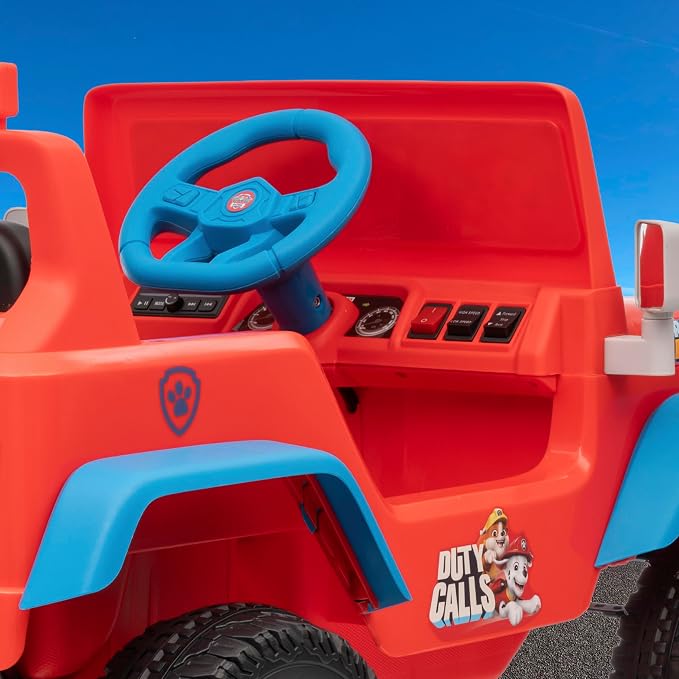 Paw Patrol - Ride On Toy for Kids, LED Headlights, Music and Horn