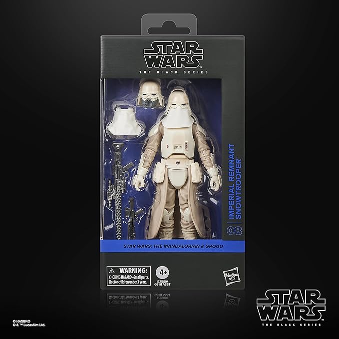 STAR WARS The Black Series Imperial Remnant Snowtrooper, The Mandalorian & Grogu Premium Collectible 6 Inch Action Figure