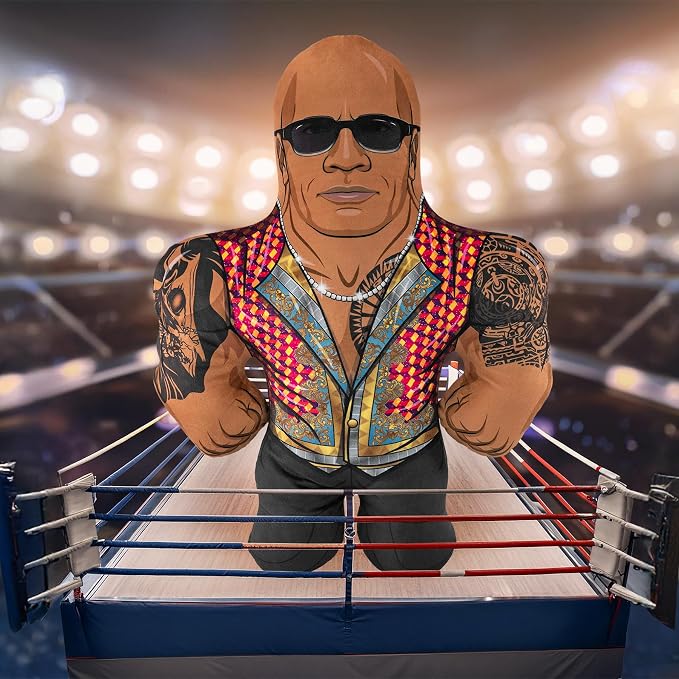 Bleacher Creatures WWE Dwayne The Rock Johnson Final Boss 24" Bleacher Buddy - Soft Plush Toy