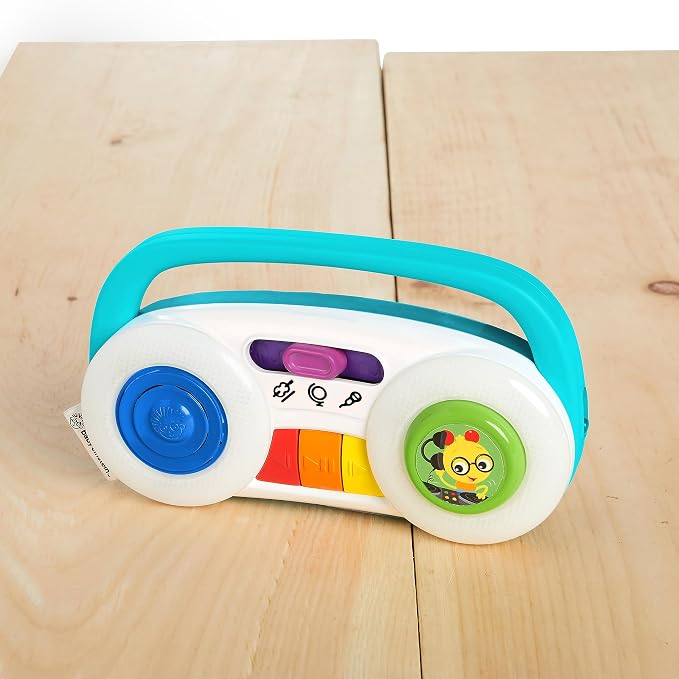 Baby Einstein Toddler Jams Lights and Music Toy, On-The-Go Toddler Toy, 30+ Melodies and Sounds, 12 Months+