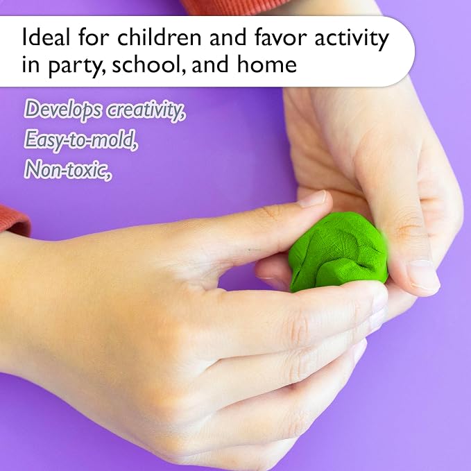 BAZIC Products 1 lb Green Modeling Clay, for School Office Home, Case of 24