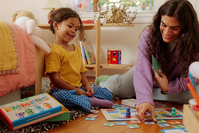 Emotion Seekers Game – Kids Board Game for Social Emotional Learning – Teaches Social Skills, Emotion Regulation & Empathy – Families & Therapy Educational Tool – Ages 4+
