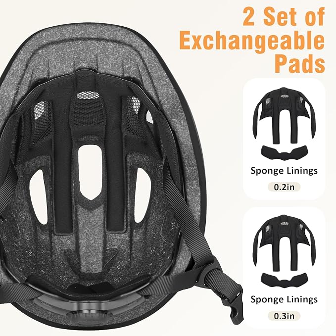 Kids Bike Helmet for Toddlers, Boys and Girls, Lightweight & Adjustable for Age 1-3-8, Multi-Sport Helmet for Bicycle, Kick Scooter, Skateboard, Roller/Inline Skate