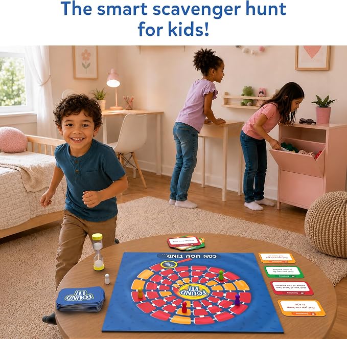 Skillmatics Board & Card Game - Found It, Scavenger Hunt for Kids, Adults, Families, Educational Game Collections, Fun, Gifts for Ages 6, 7, 8, 9 and Up