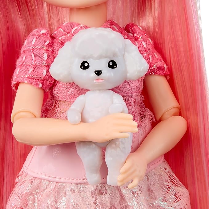 Rainbow High Pretty in Paris Fashion - Bella Parker (Pink), Rainbow 11" Fashion Doll with Outfit, Stylish Handbag, Girls Toy Gift for Kids Ages 4-12 Years