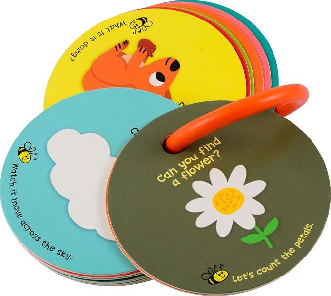 MOLLYBEE Kids Toddler Outdoor Scavenger Hunt Cards at The Park, Toddler Games, Gifts for Ages 2, 3, 4