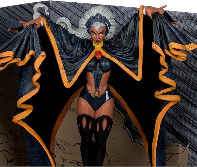 McFarlane Toys - Marvel Storm 1:10th Scale Collectible with Scene (Marvel Tales Featuring Spider-Man and The X-Men #236)