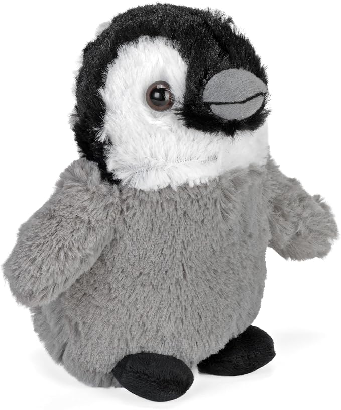Wild Republic Penguin Plush, Stuffed Animal, Plush Toy, Gifts for Kids, Hug’Ems 7"