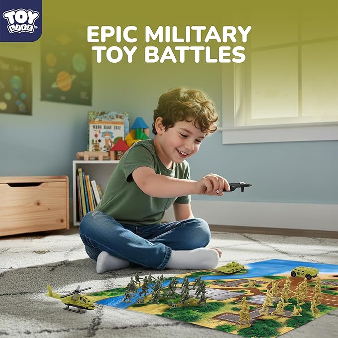TOY Life Army Men Playset (Beach Landing Map Set 2)