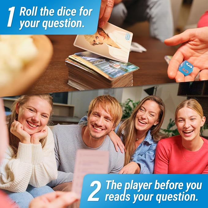Super Trivia Game for Adults with 1200 Questions - Fun Board Game for Adults - Family Road Trip Travel Game for the Pursuit of Trivial Knowledge