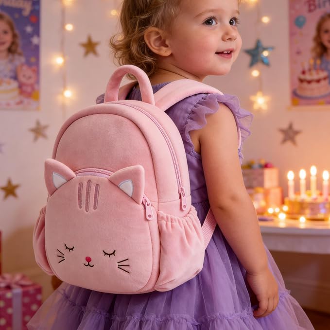 Lazada Girls Backpack - Pink 11 Inches