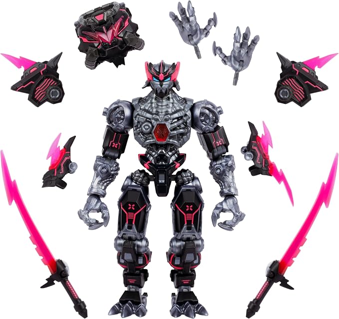 MRBEAST LAB Platinum Series 6” (15.3cm) Stealth Panther Battle Titan Collector Figure, Extreme Detailing, Premium Packaging, 35 Points of Articulation, Will You Discover A Legendary Light Panther?