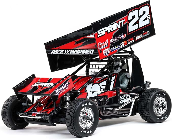 Losi 22S Sprint RTR with Battery and Charger Red 1/10 2 Wheel Drive LOS-2359