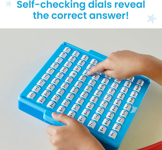 hand2mind Addition Practice Board, Math Facts Games, Number Games, Math Manipulatives Kindergarten, Educational Toys, Kids Learning Toys, Math Centers for Classroom, Preschool Learning Activities