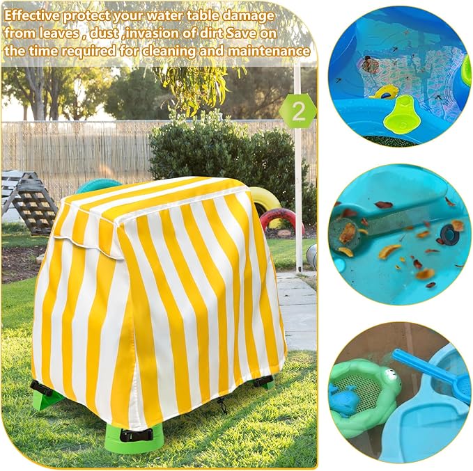 Okcool Kids Water Table Cover Fit Water Table,Outdoor Water Table Toys Cover, A Wide Selection of Cute Colors and Patterns