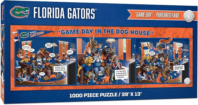 YouTheFan NCAA Game Day in The Dog House - 1000pc Puzzle