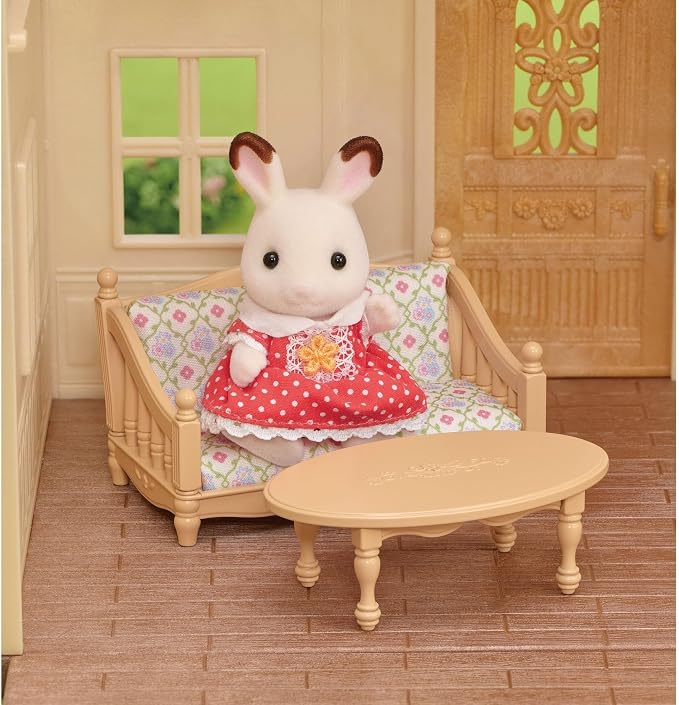 Calico Critters - Red Roof Home - Cozy Cottage - 2026 Edition Dollhouse – Kids Pretend Play House, Miniature Home Playset, Expandable Design, Ages 3+