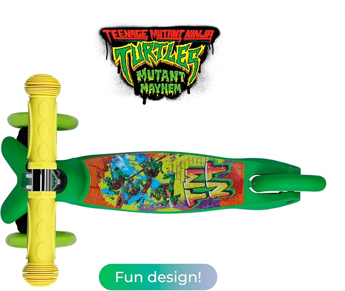Kick Scooter for Kids, 3 Wheel Self Balancing, Light Up LED Wheels