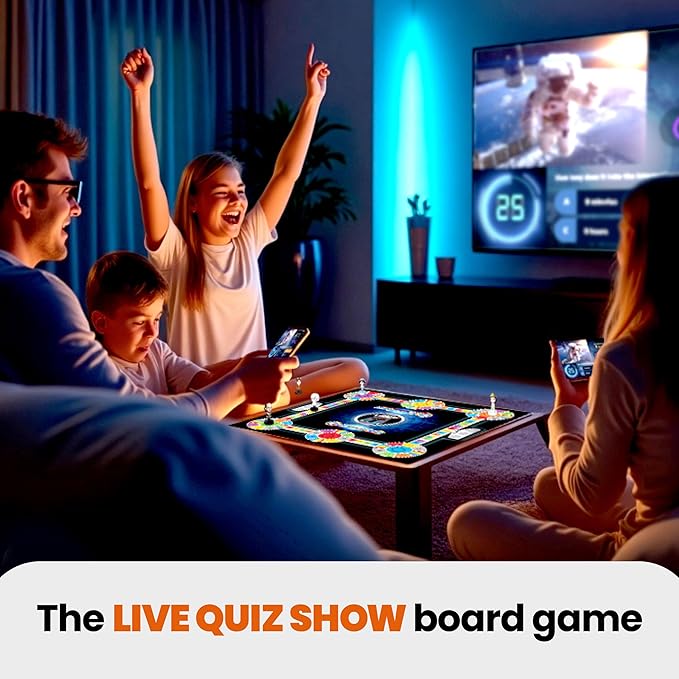 Outsmarted Ultimate Edition - 10 Exciting Bonus Categories | Kids, Teens & Adults | Next-Level Game Night for Family & Friends | 2–24 Players | Age 8+ | 10,000+ Questions | 2026 Edition