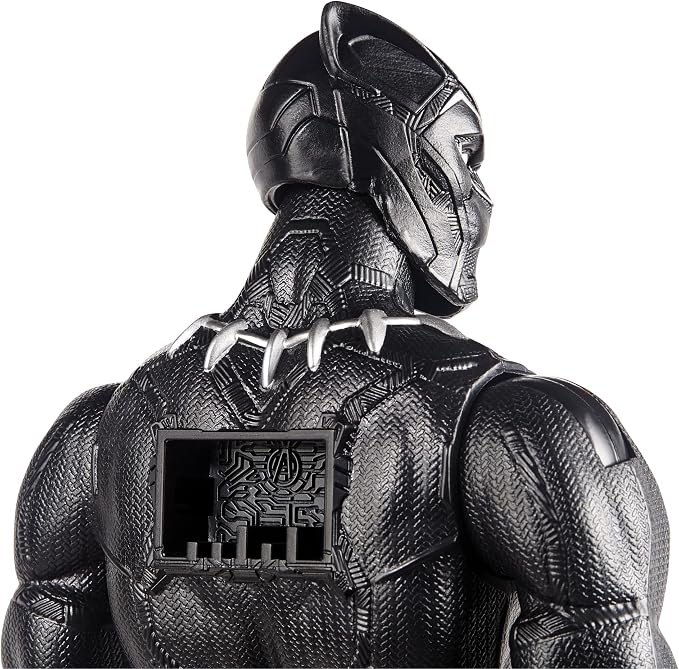 Marvel Avengers Titan Hero Series Black Panther Action Figure, 12-Inch Toy, Inspired By Marvel Universe, for Kids Ages 4 and Up