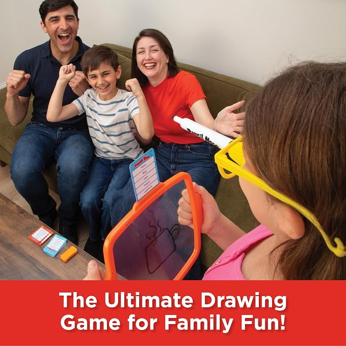 Pencil Nose Board Games for Family Night - The Ultimate Drawing Game - Kids Games, Family Game, Multi-Player, Party Game - Ages 8+
