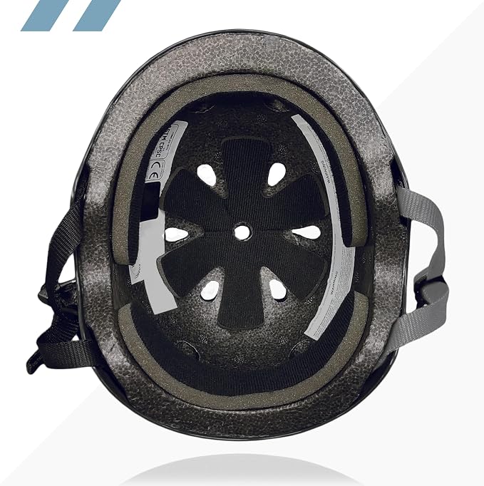 80SIX Triple Certified Multisport Helmet - Ideal for Bike, Scooter, Skateboard, Roller Skate and Inline Skate