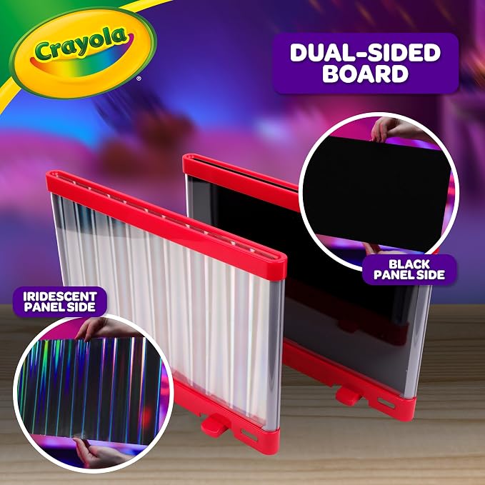 Crayola Ultimate Light Board - ColorVibe, Sound Reactive Light Up Drawing Tablet for Kids, LED Art Projector Board, Kids Gifts, Toys for Boys & Girls, Ages 6+