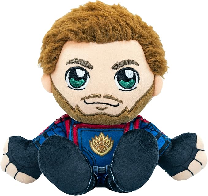 Bleacher Creatures Marvel Star-Lord 8" Kuricha Sitting Plush- Soft Chibi Inspired Toy