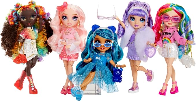 Rainbow High Creative Crystals Amaya - Rainbow 11” Fashion Doll with Crystal Accessory Make It Kit, Ring for You, DIY, Crafts, Resin Play, Kids Gift 8+