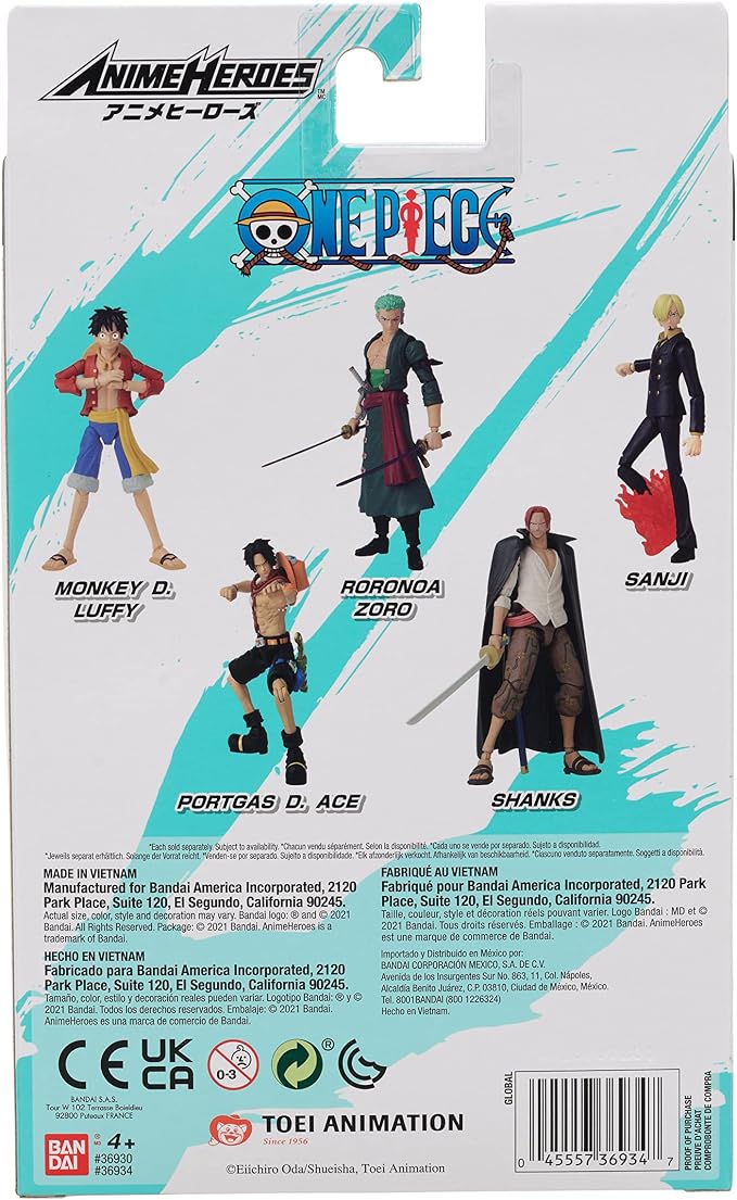 ANIME HEROES - One Piece - Portgas D. Ace Action Figure