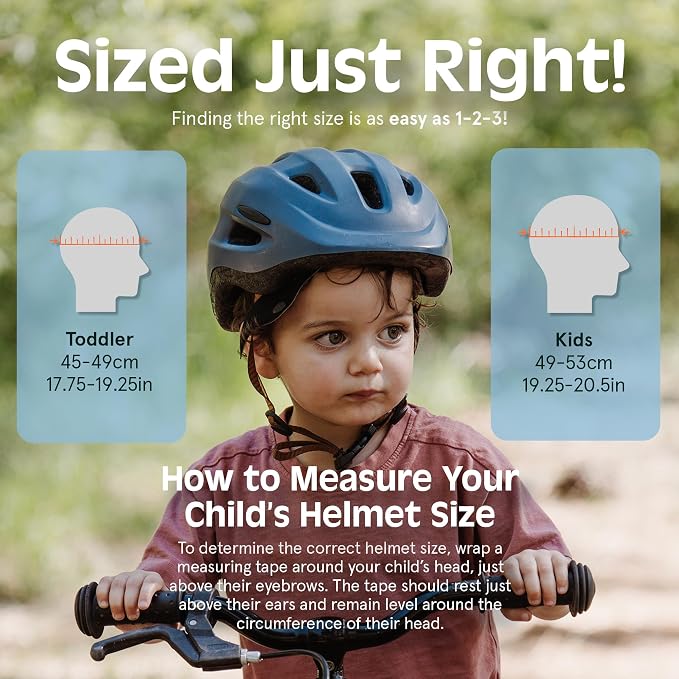 Retrospec Scout Toddler Bike Helmet - Kids Bike Helmet Multi-Sport Protection, Premium Safety & Ventilation, Adjustable Kids Helmets in 2 Sizes for Boys and Girls