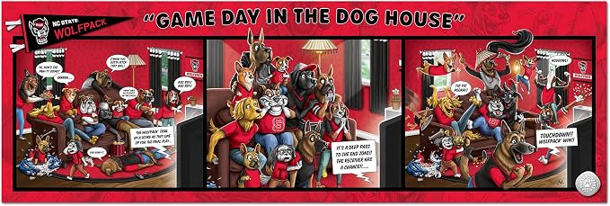 YouTheFan NCAA Game Day in The Dog House - 1000pc Puzzle