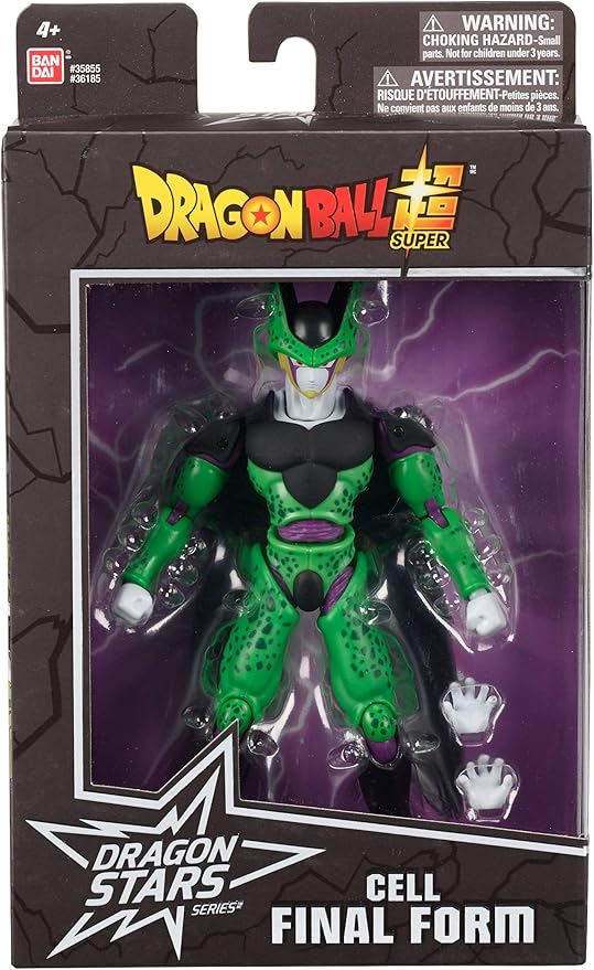 Dragon Stars Series - Dragon Ball Super - Cell Final Form Figure (Series 10), 6.5" Action Figure