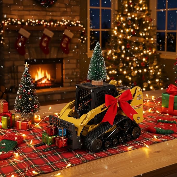 Forklift Construction Toys, Die-cast Scale All Metal Mini Construction Vehicle Fork Truck, Collection Forklift Desk Decoration Toy Gift for Kids Adult-Yellow