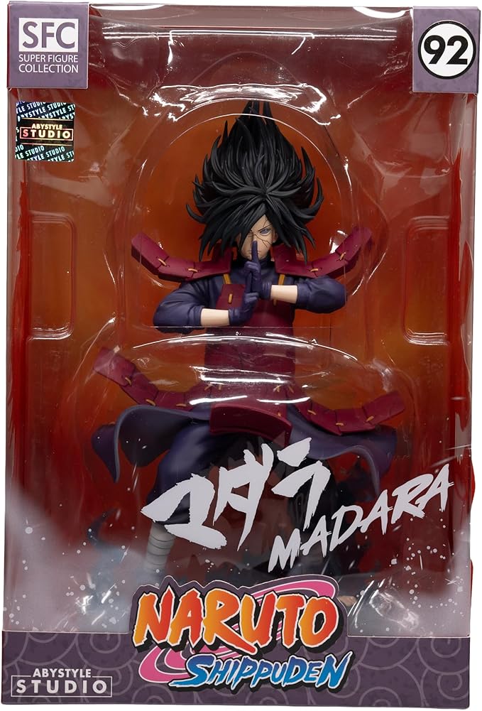ABYstyle Studio Naruto Shippuden Madara 8.3" Tall Collectible SFC Figure Anime Manga Home Decor Gift